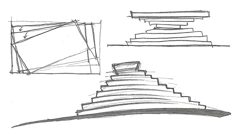 biliardo ziggurat disegno tecnico